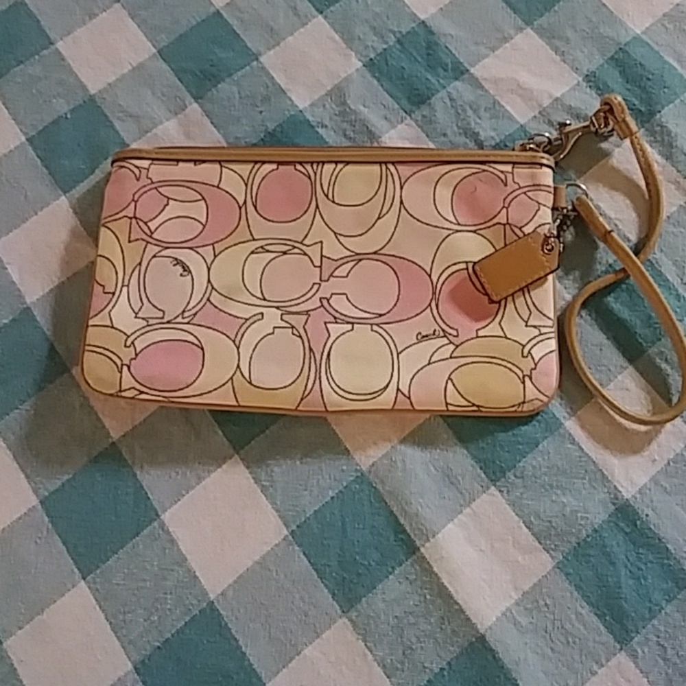 Authentic Coach wristlet